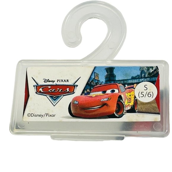 New Disney Pixar Cars Toddler Boys S 5-6 Black & Red Multi Flip Flop Sandals RSN - Picture 3 of 10